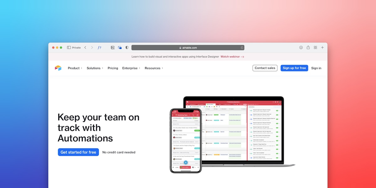 Expense tracking on a laptop